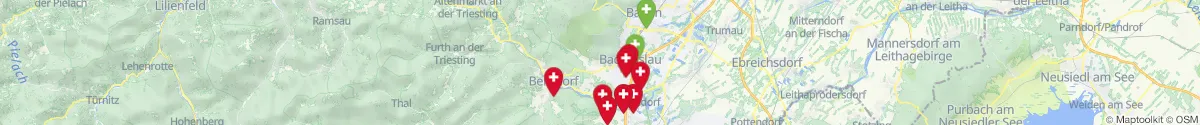 Map view for Pharmacies emergency services nearby Hirtenberg (Baden, Niederösterreich)